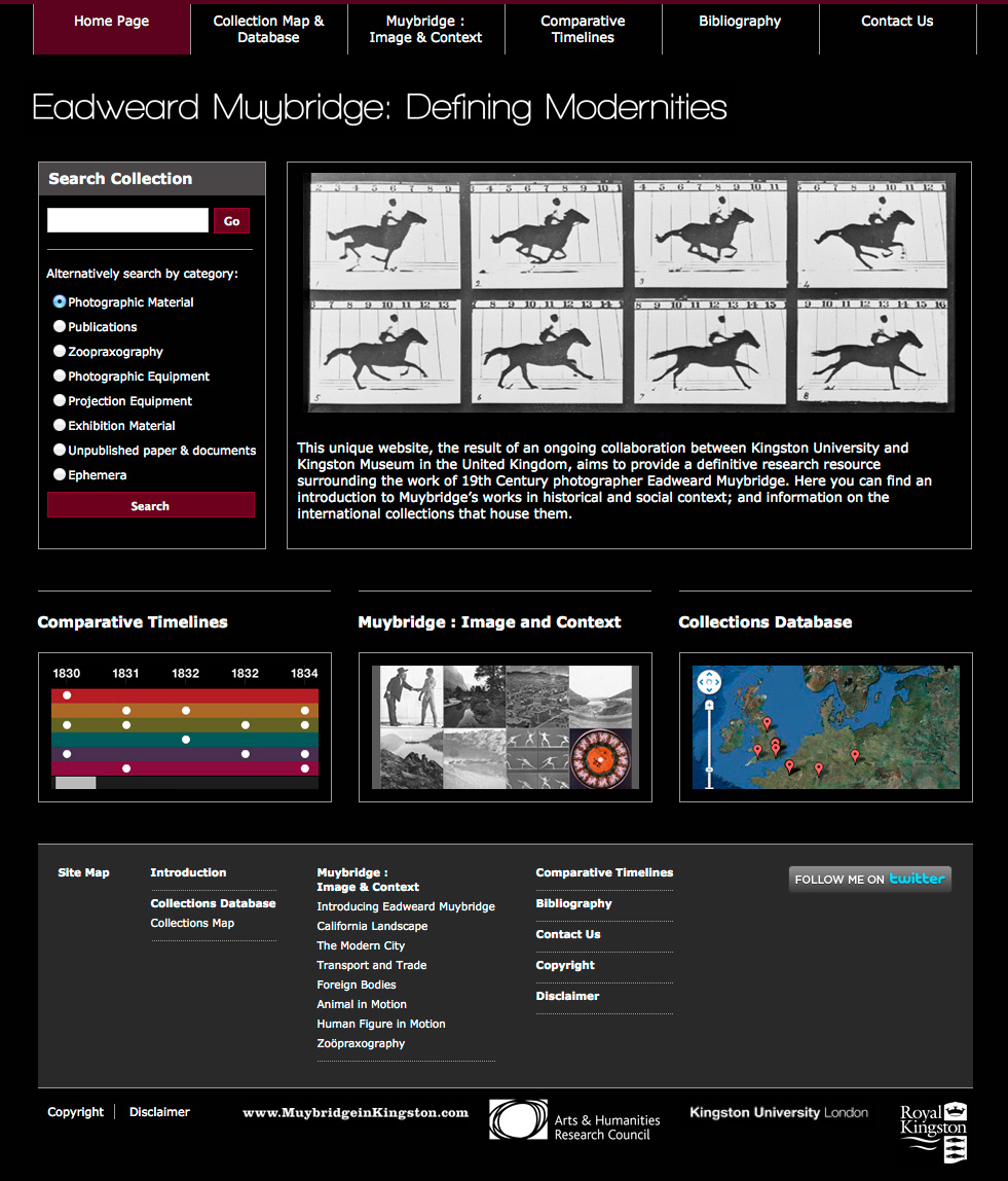 Muybridge website