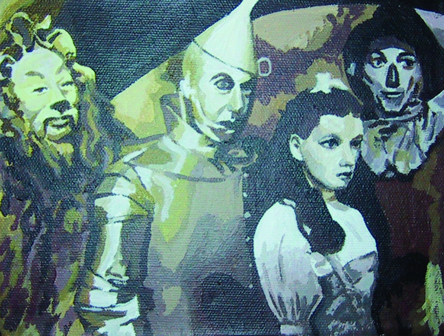 Wizard of Oz painting