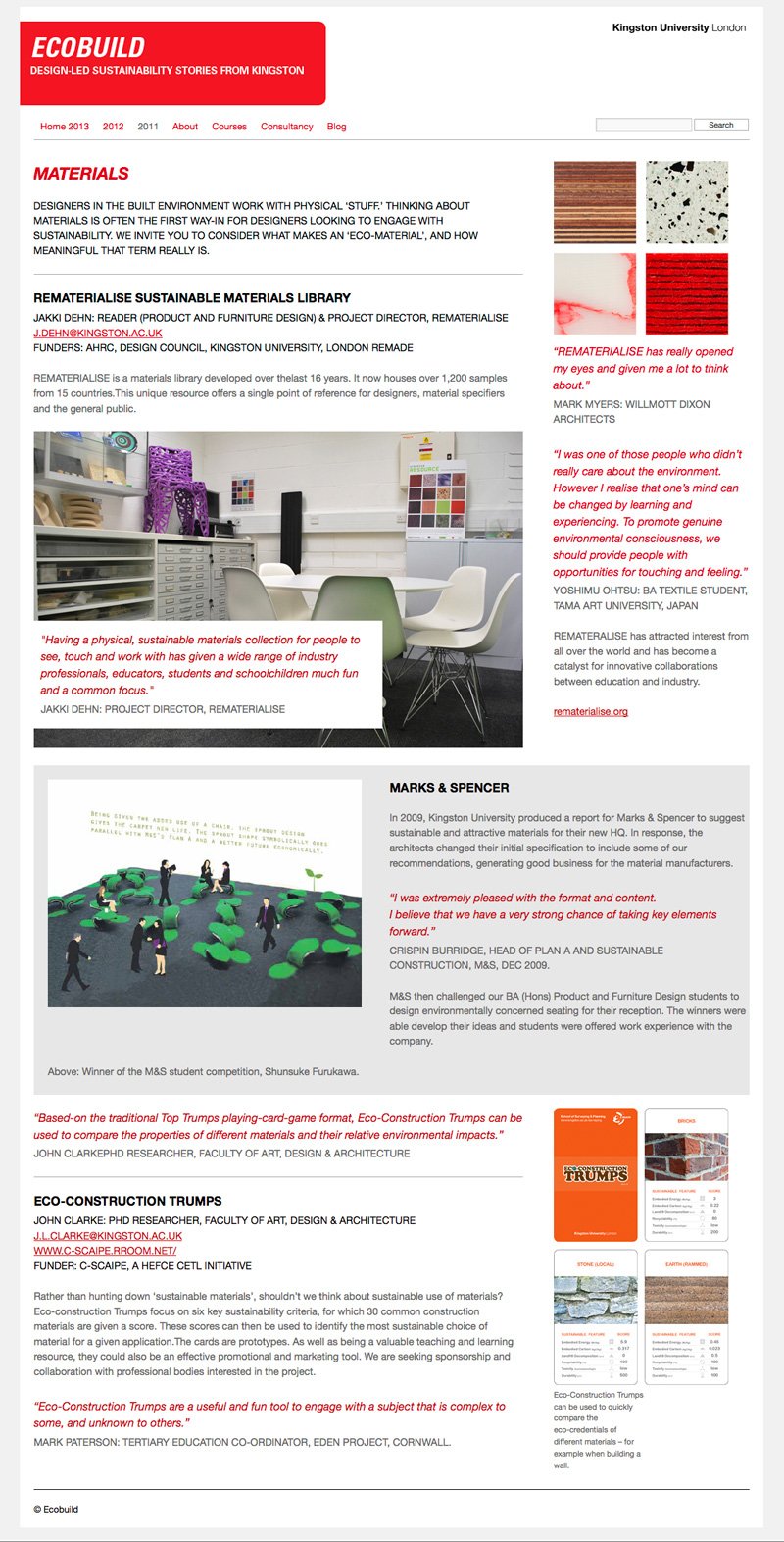 ecobuild website