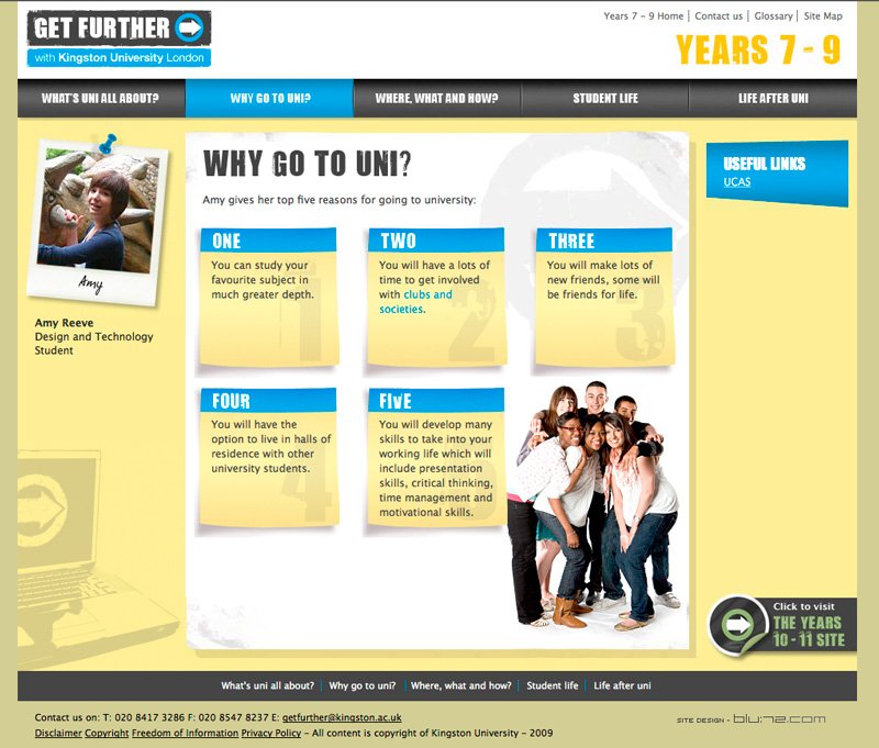 Get Further website