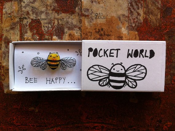 Bee brooch