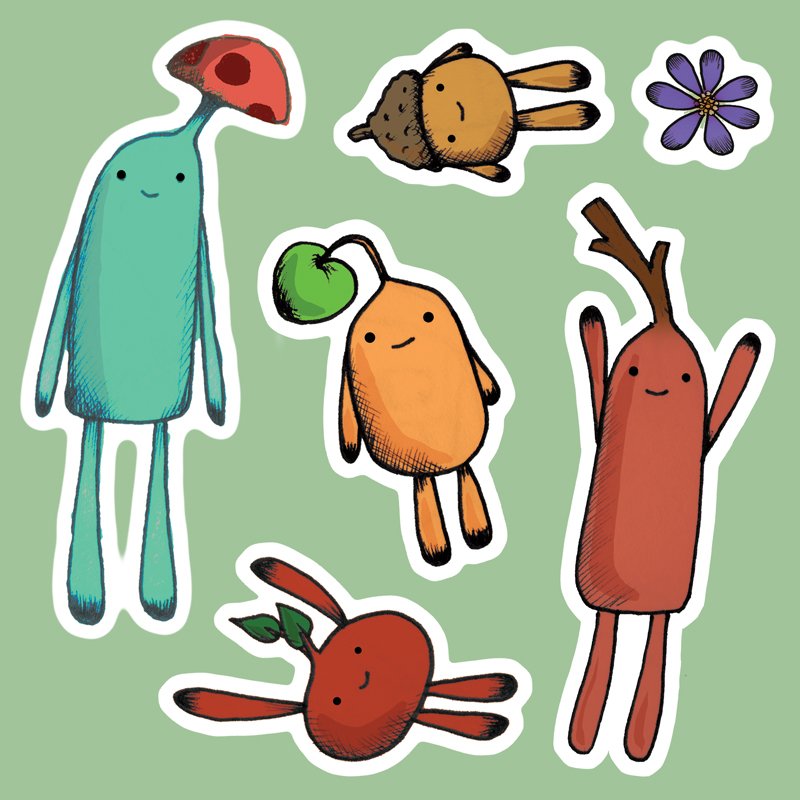 Woodland folk